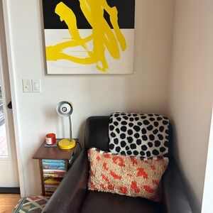 Schoolhouse Electric x Clare V. Georges Lumbar Pillow Cover - Persimmon NWT